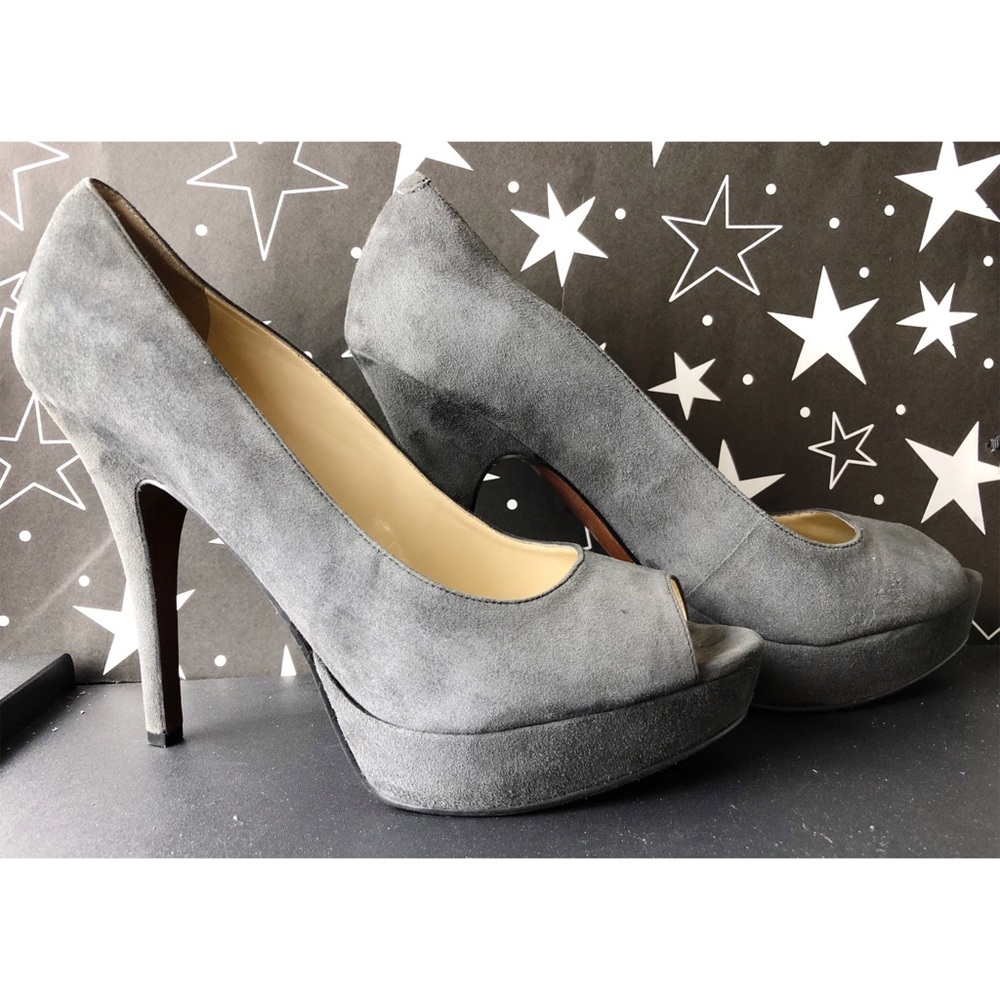 Enzo Angiolini Suede Heels